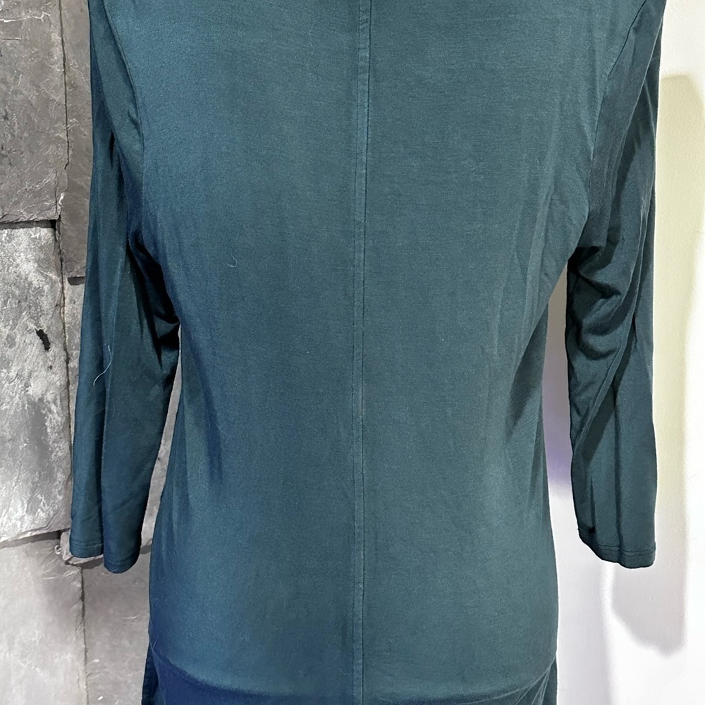 Laila Jayde Forest Green Shirt - Picture 2 of 4